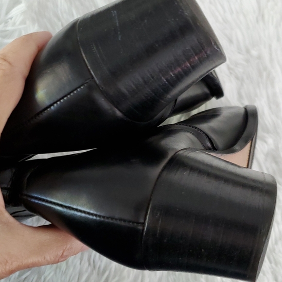 Salvatore  Ferrogamo Leather Boots Size 8 - Picture 5 of 10